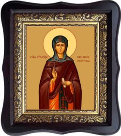 Василисса Египетская игумения преподобномученица. Икона на холсте.