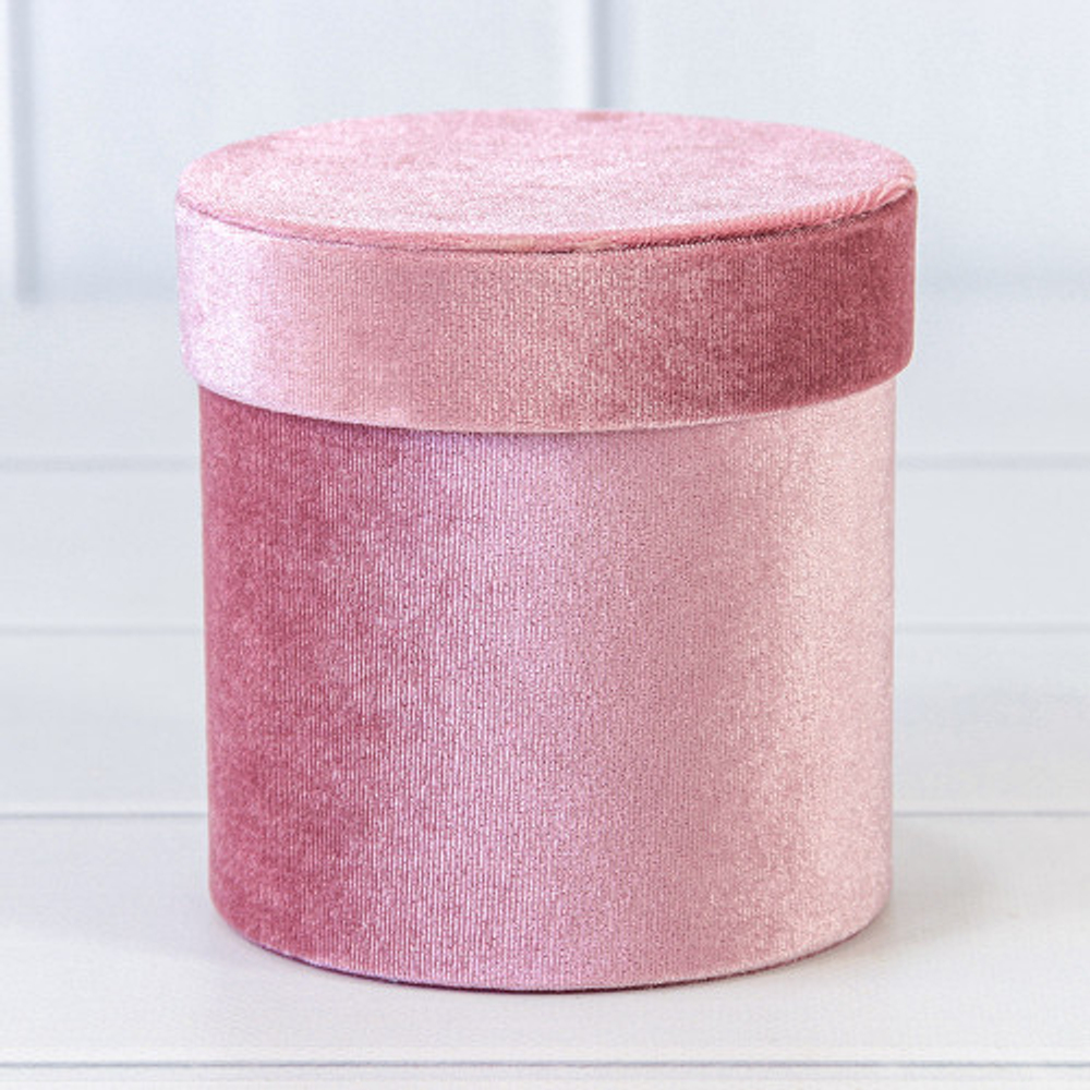 Коробка 11х11 см "Бархат" (Лиловый)