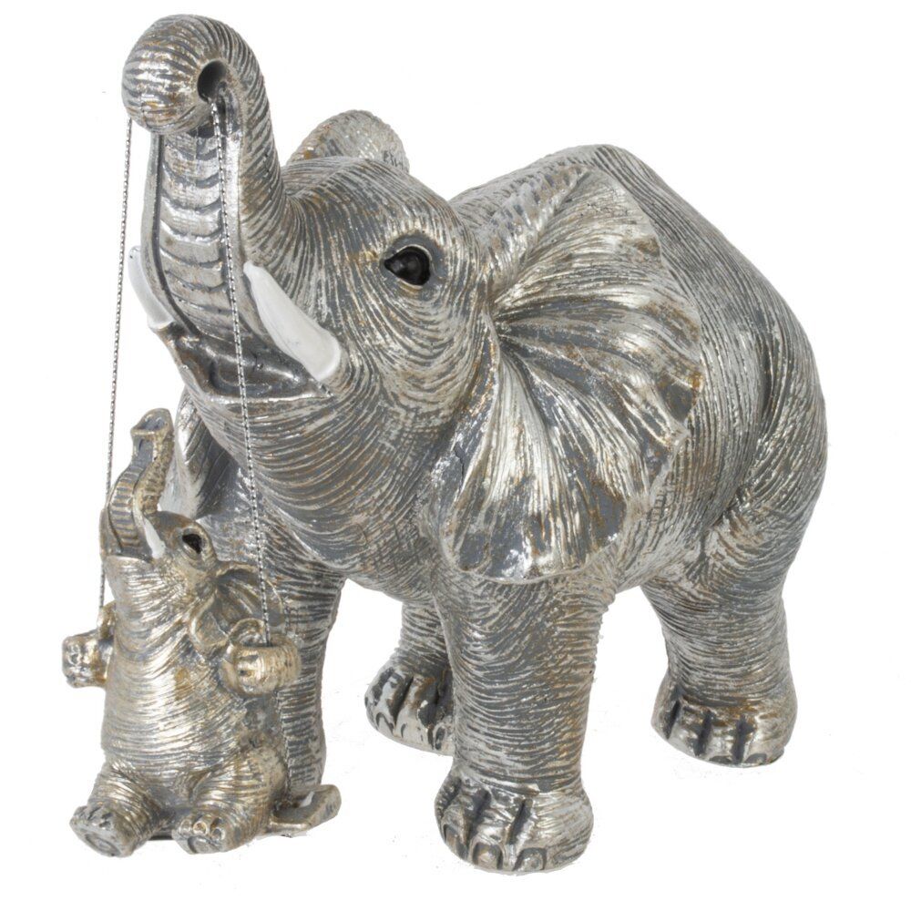 GAEM Фигурка декоративная "Слоны", L16 W8 H14 см