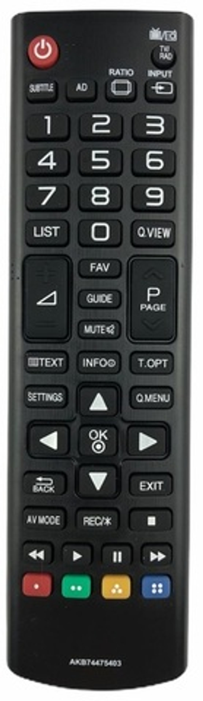 Пульт для телевизора LG AKB74475403