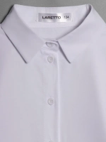 Белая рубашка школьная для девочки