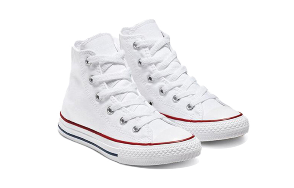 Middle Boy Converse Chuck Taylor All Star Casual Canvas Shoes White