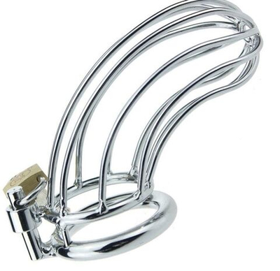 Серебристый пояс верности на замочке (Цвет: серебристый)