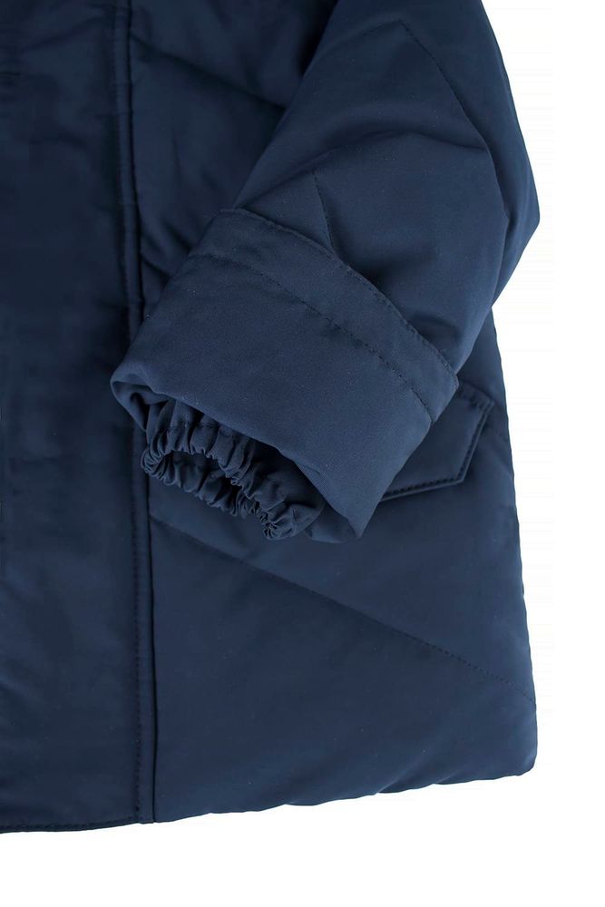 Сине-черная куртка &quot;Аляска&quot; на био-пуху