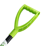 Лопата для уборки снега, полипропилен, 535х375х1400, стальной черенок, BASE Palisad