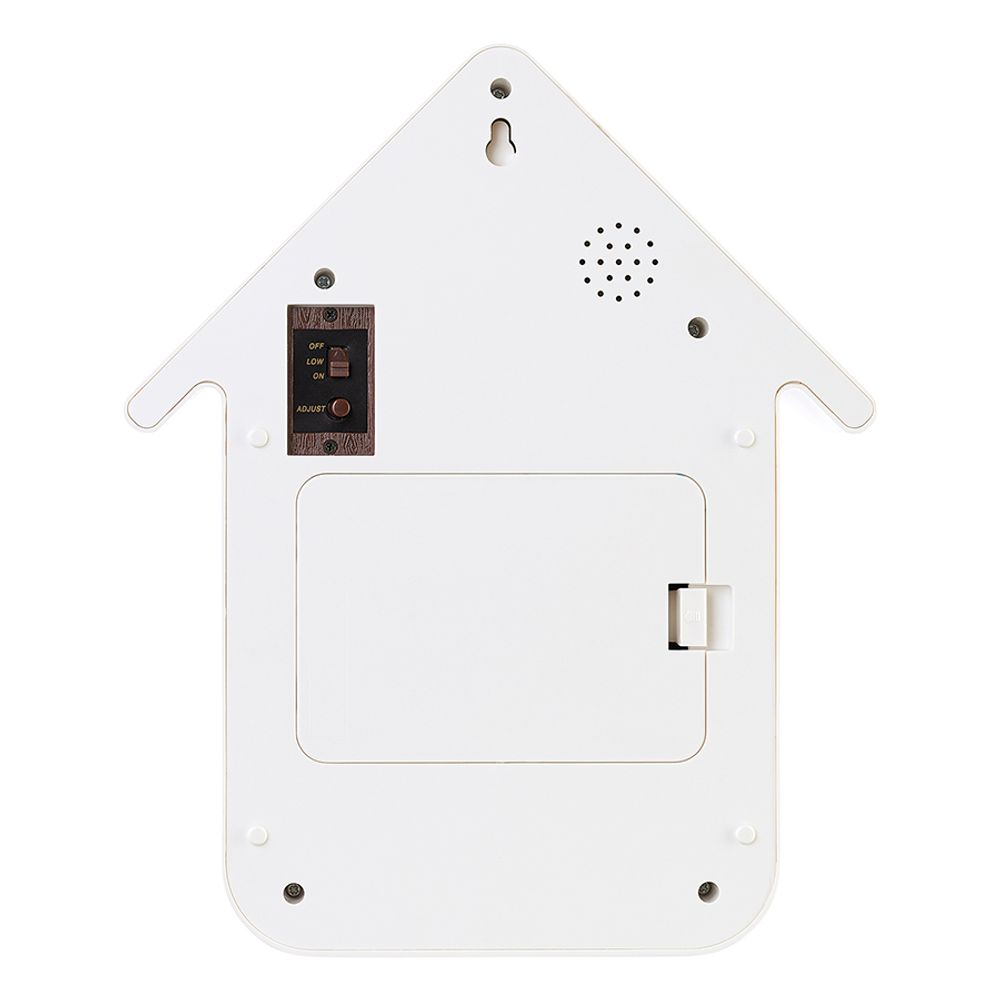 Часы с кукушкой QQ, белые