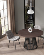 Стол обеденный Daphne 120*75 см темное дерево