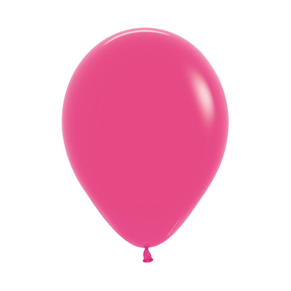 Латексный воздушный шар, цвет фуксия пастель