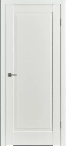Межкомнатная дверь  VFD (ВФД) ER1 ДГ WidWhite (матовая белая c кремовым оттенком, без текстуры)
