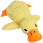 Игрушка для собак «ЗООГРАД», утка, 1 пищалка, 22*6,5*7см / 66гр (лейбл)