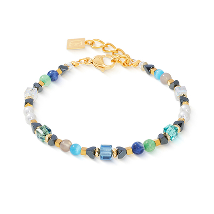 Браслет Coeur de Lion Green-Turquoise 4243/30-0506