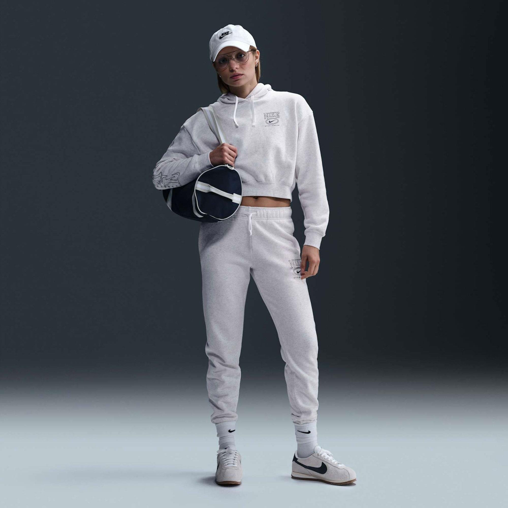 Толстовка женская NIKE W NSW CLUB FLC OS GX CRP HDY