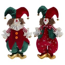 GAEM Игрушка набивная "Клоун", L18 W10 H38 см, 2в.