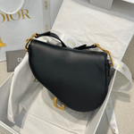 Christian Dior Mini Soft Saddle Bag with Strap