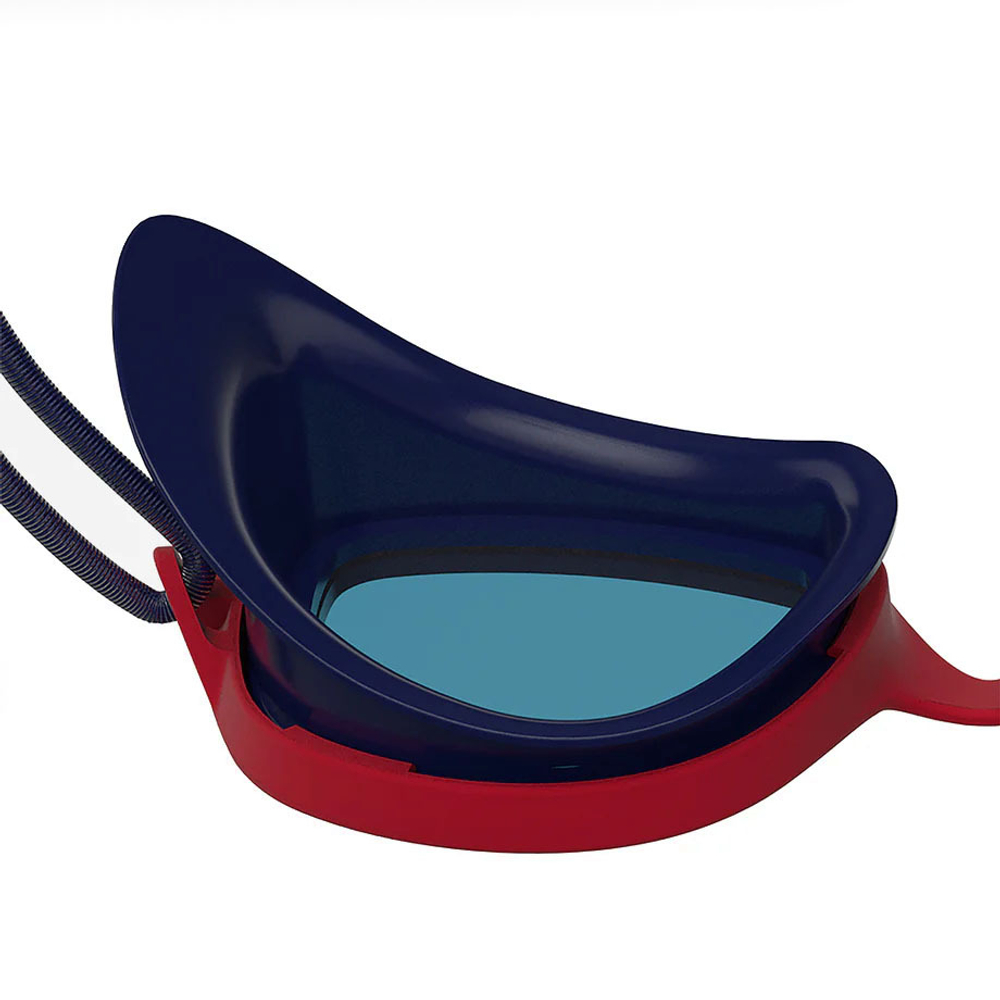 Очки для плав. детск. SPEEDO Kids Sunny G Seaside, 8-7750491618, ГОЛУБЫЕ линзы, красная оправа