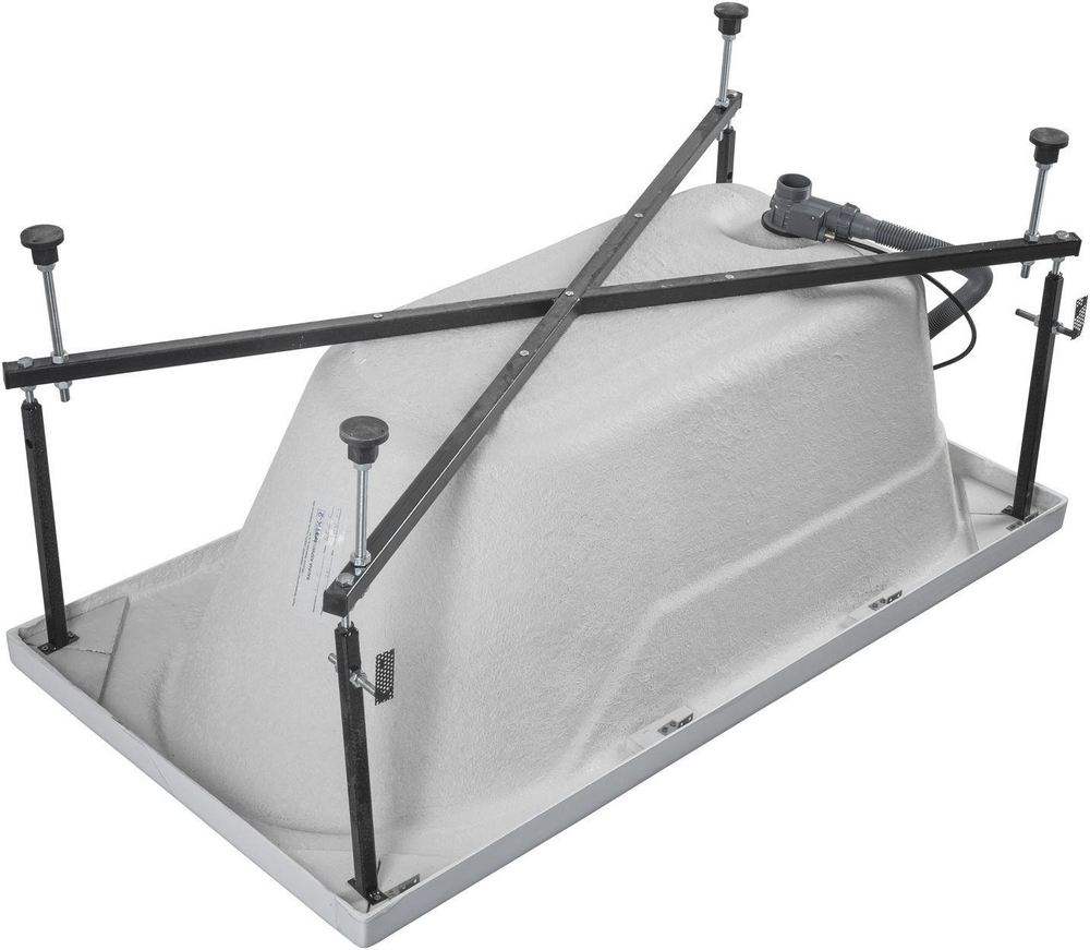 Акриловая ванна Aquanet West 130x70 (с каркасом)