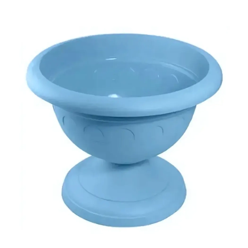 Вазон низкий пластиковый 3,4л d-26см «Колывань» колор С145К