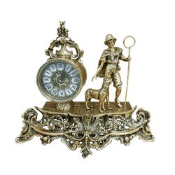 Bello De Bronze Часы ''Пастушок'' каминные бронзовые