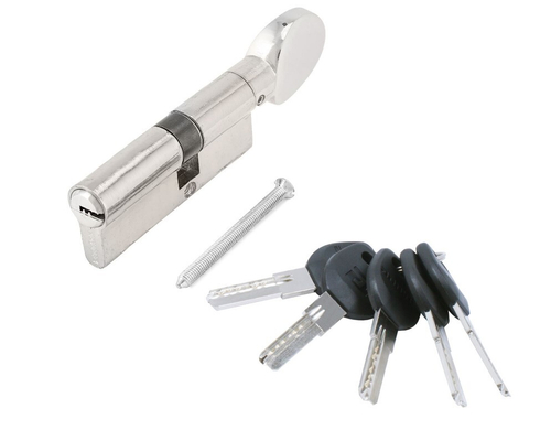 Механизм цилиндровый АЛЛЮР HD F.G 80-5K СР хром/перф.кл/верт (45*35G)(30G*10*40) /16271