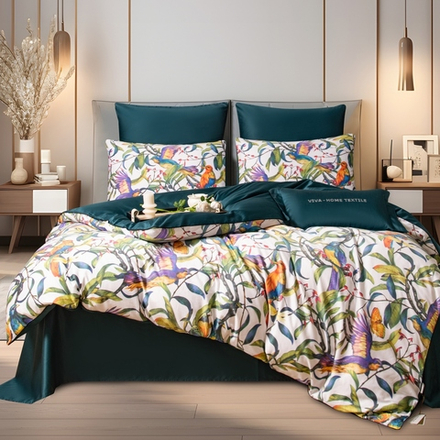 КПБ Сатин Премиум CPA020, Евро, 4 наволочки