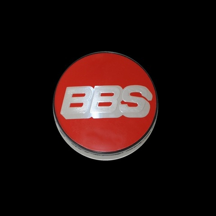 Крышка центрального отверстия BBS Nurburgring Edition 70.6 мм silver/red
