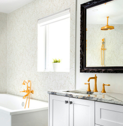 Панель ПВХ термопечать Золото инков 21T031 2700х250 мм