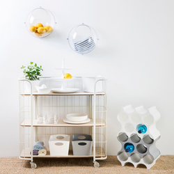 Подставка для бутылок set-up, organic, серая