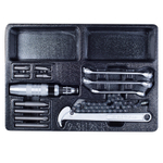 Набор разрезных ключей, ударная отвертка и съемник масляных фильтров, ложемент, 14 предметов KING TONY 9-34128FR