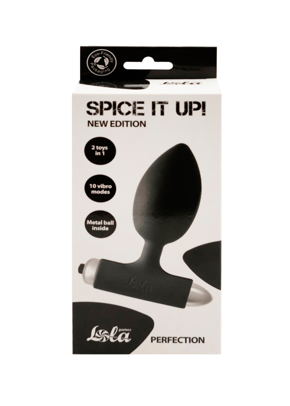 Lola games Spice it up New Edition Perfection - Анальная пробка с вибрацией