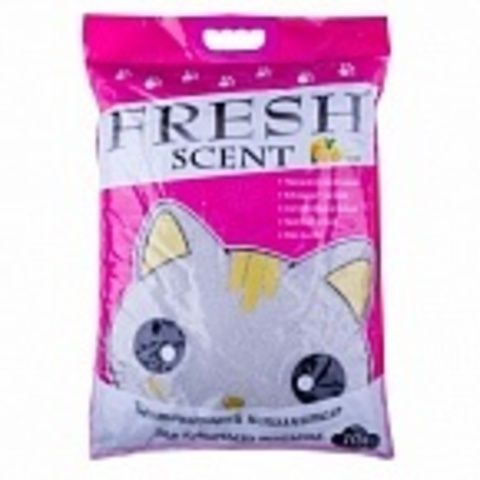 Fresh Scent натуральный комкующийся наполнитель для кошек с ароматом лимона