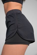 Шорты Perforation Black