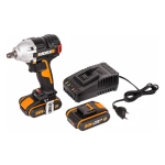 WORX WX272 аккумуляторный гайковерт (2 x 2 Ач, ЗУ)