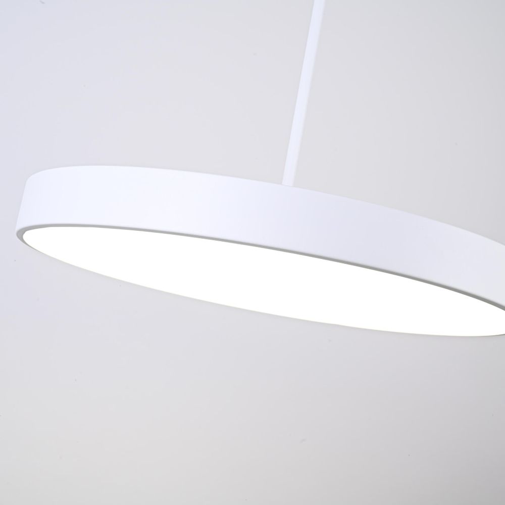 Подвесной светильник TURNA ONE D50 White by ImperiumLoft