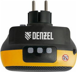 Портативный керамический тепловентилятор Denzel dtfc-700, 3 режима, вентилятор, нагрев 700 вт 96407