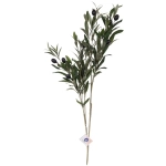 Цветок искусственный «Natur» 70см Оливковая ветвь