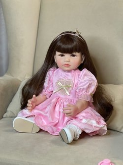 Кукла Реборн виниловая 55см в пакете (FA-272)