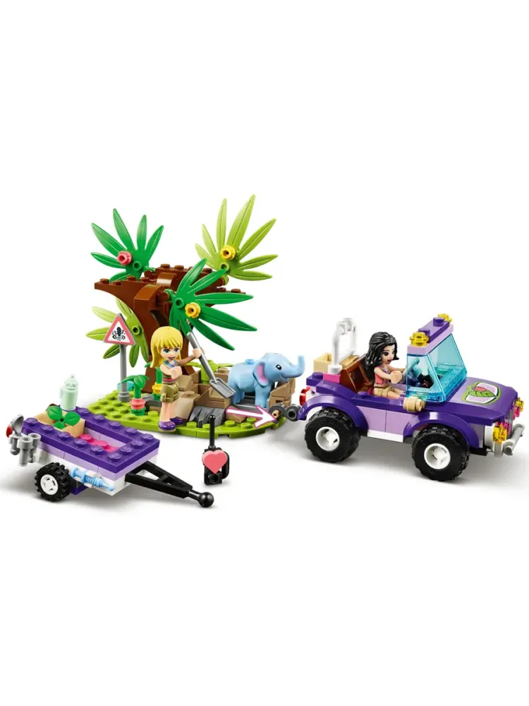 Конструктор Friends 41421 Джунгли: спасение слонёнка