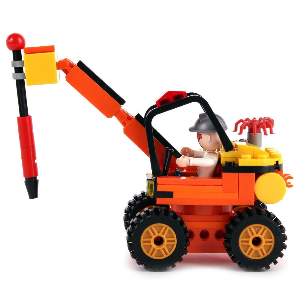 Конструктор блочный Аусини Добыча полезных ископаемых 144дет., коробка 29420