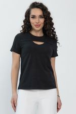 Футболка Дорис (черная) Б13352-50М LT Collection