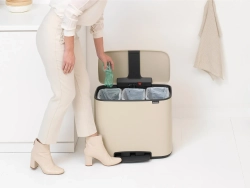Brabantia Контейнер для сортировки Bo 3х11л Soft Beige