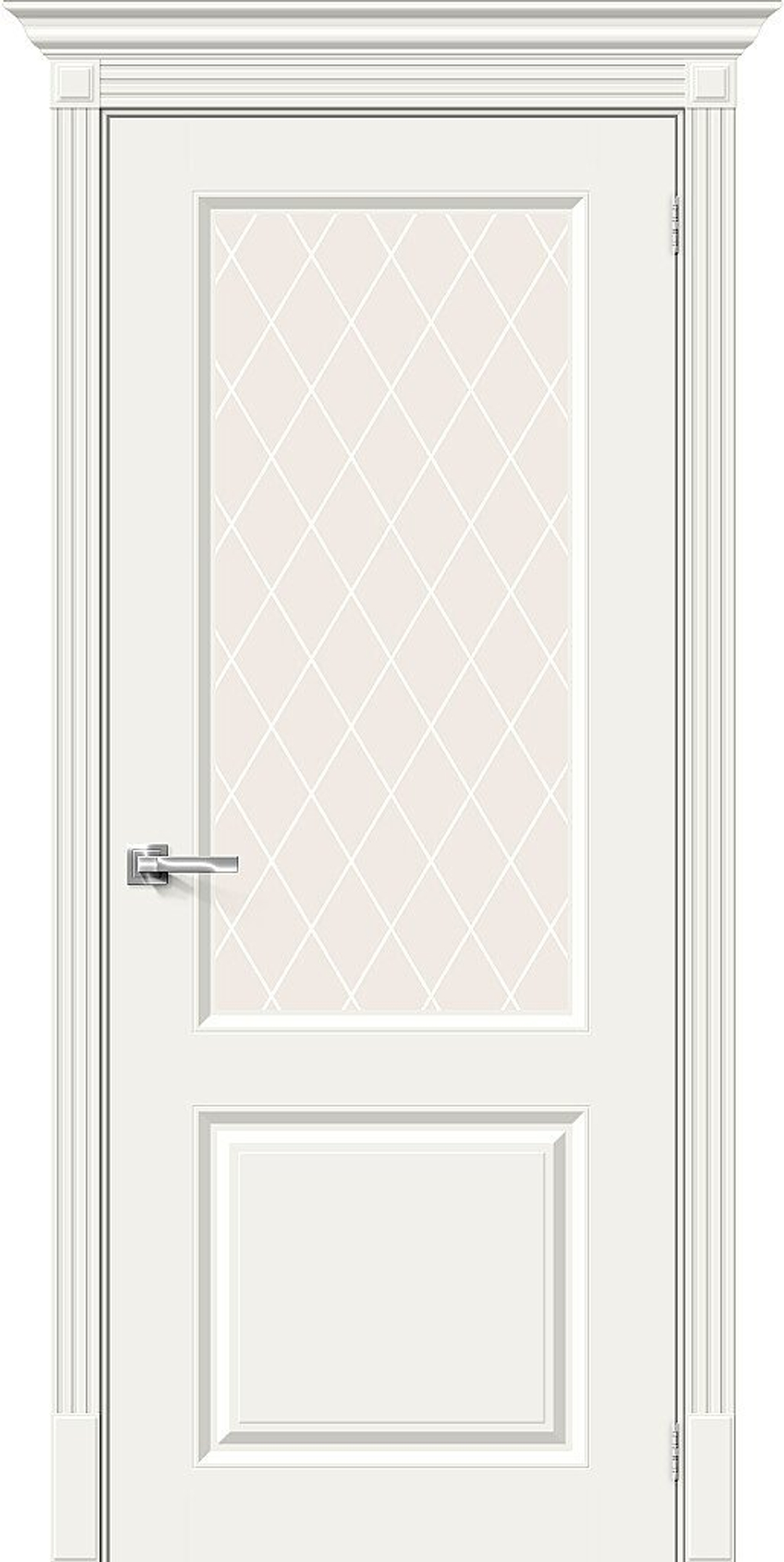 Скинни-13 Whitey White Сrystal 200*80
