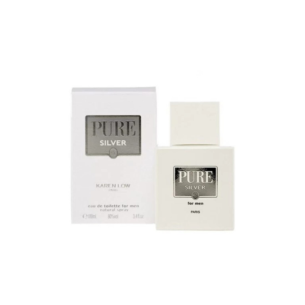 GEPARLYS Pure Silver edT 100ml men