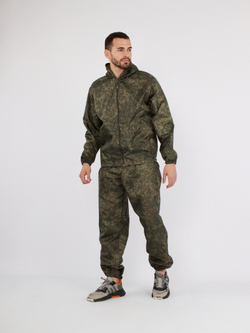 Костюм для активного отдыха Prival Ветровлагозащитный, мужской, кмф Пиксель