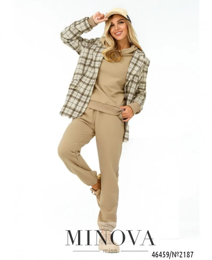 Пиджак 2187-молочный Minova