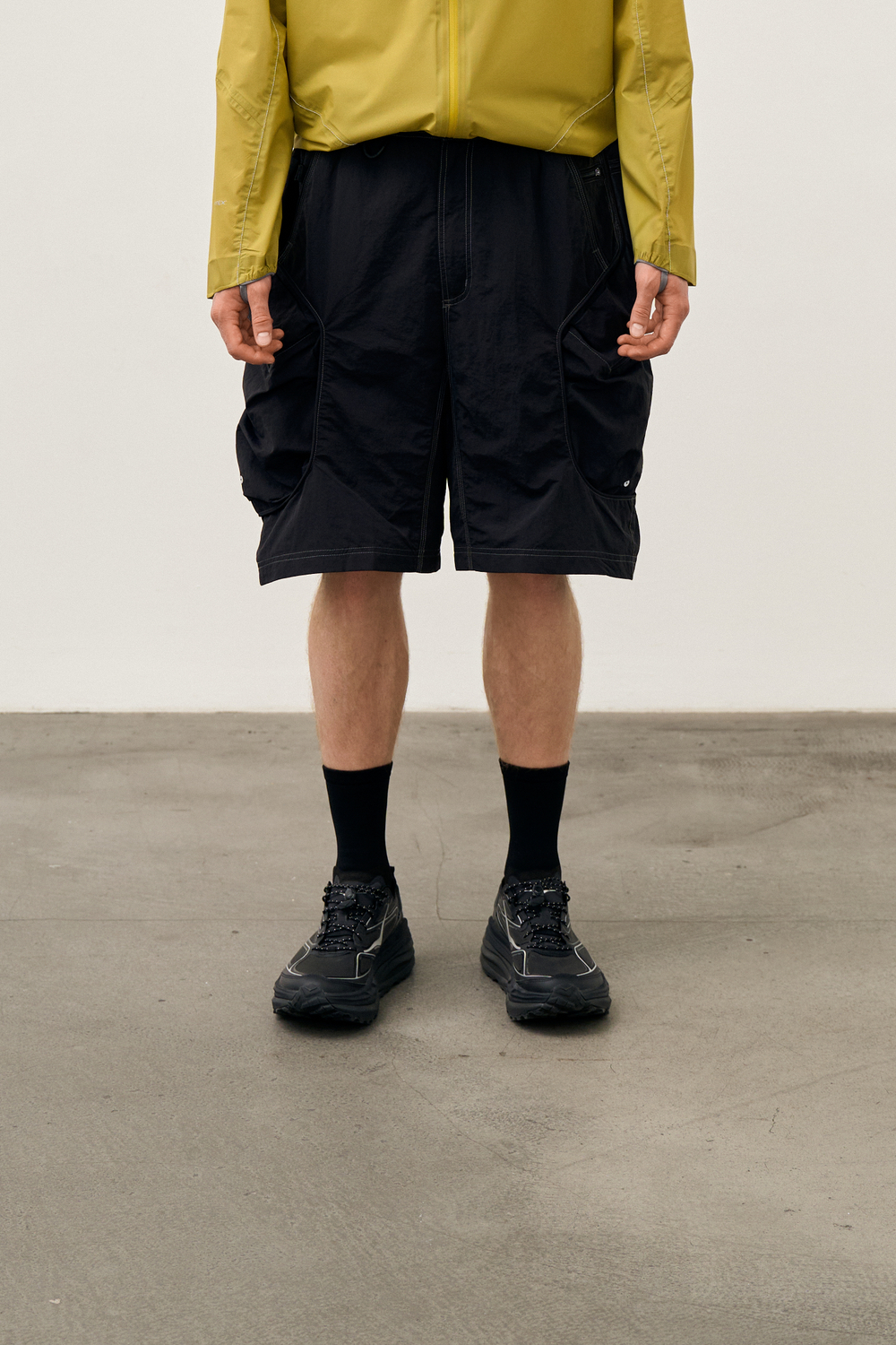Шорты Nothomme Blue Workwear Casual Shorts "Black"