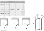 Душевой уголок Ravak Pivot PDOP2 + PPS 80x120 черный