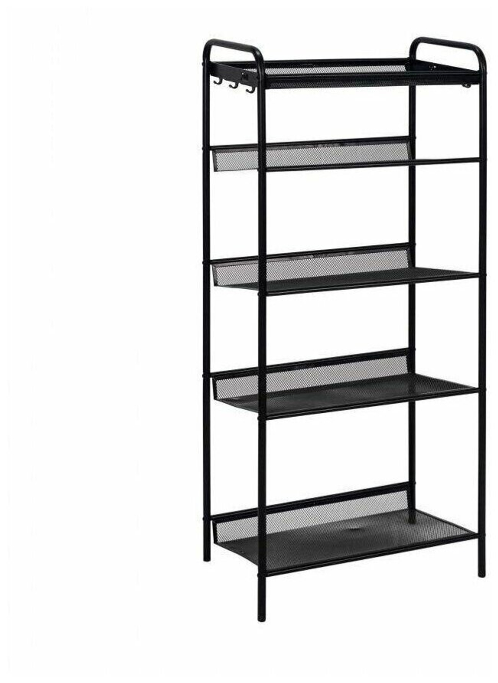 ПОДСТАВКА Д/ОБУВИ ЗМИ ЖЕНЕВА-15 ЧЕРНЫЙ 5-И ПОЛОЧНАЯ