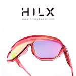 Спортивные очки HILX Newblood Shiny Crystal Pink / Pink Lens
