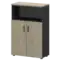Шкаф СМШ-38Д2 Тип2  792x380x1214 Смарт