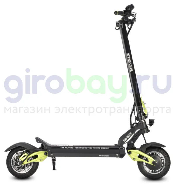 Электросамокат WHITE SIBERIA NERPA PRO 3600W Elka Green (зеленый) фото 7 фото №12
